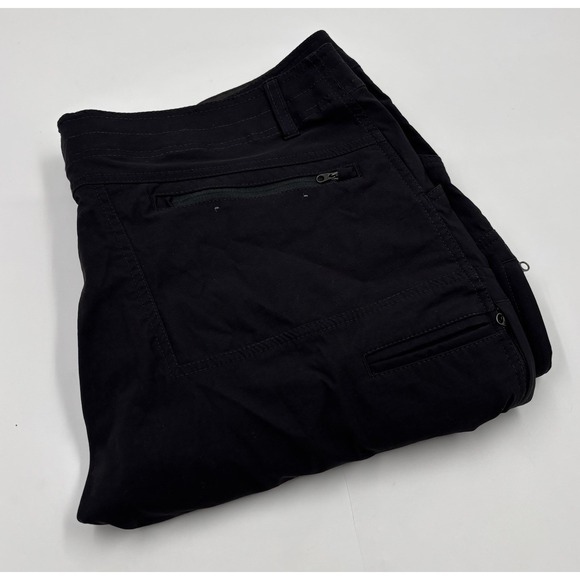 Kuhl Men's 40x32 Nylon Black Renegade Rock Straight Leg Hiking Pants